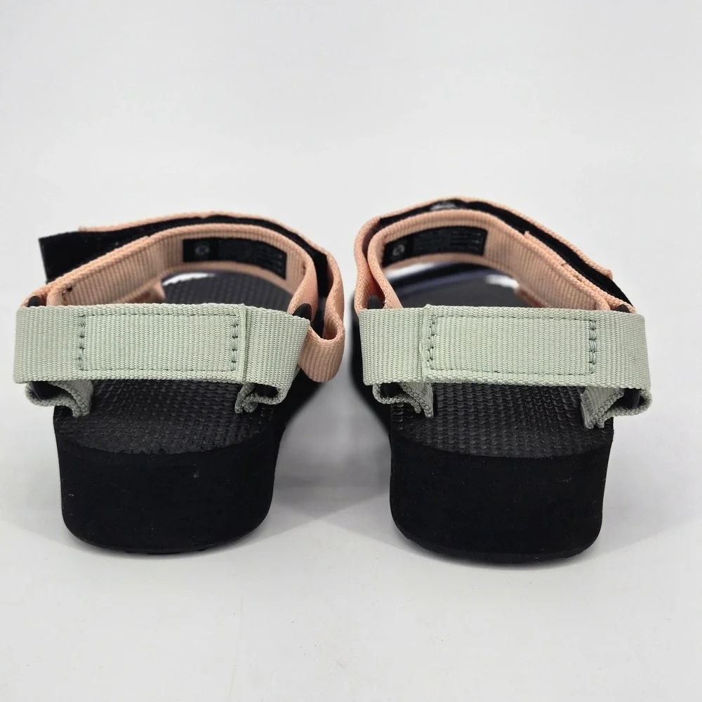 Teva Kids Midform Universal Geometric Sandals Color Block Platform Strapping 8